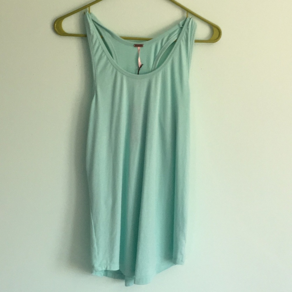 aruba blue tank top